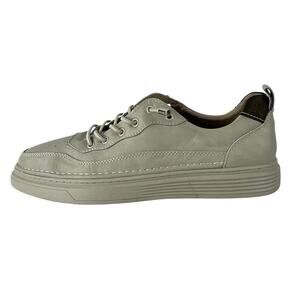 Best Classic Men's White Round Toe Low Top Lace Up Casual Sneakers Shoes Sz 44